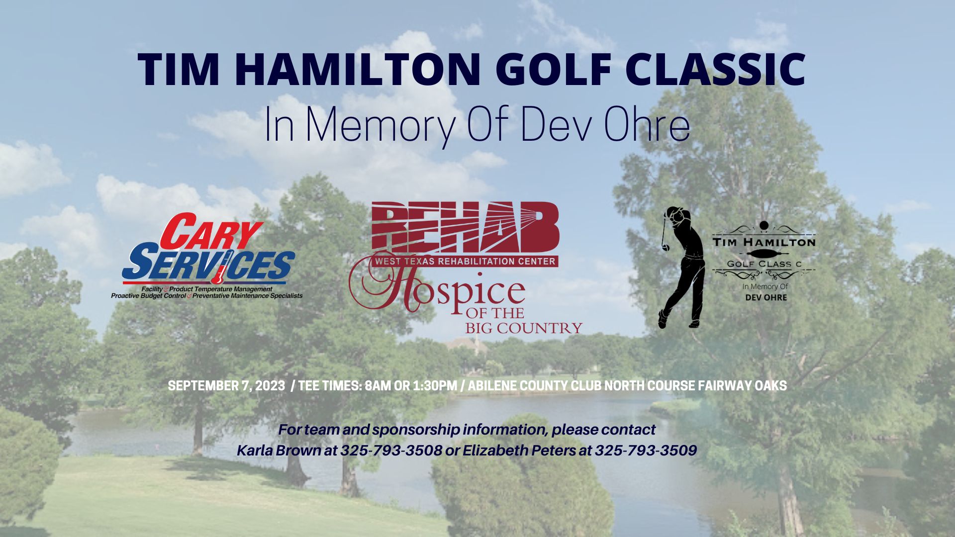 2023 Tim Hamilton Golf Classic